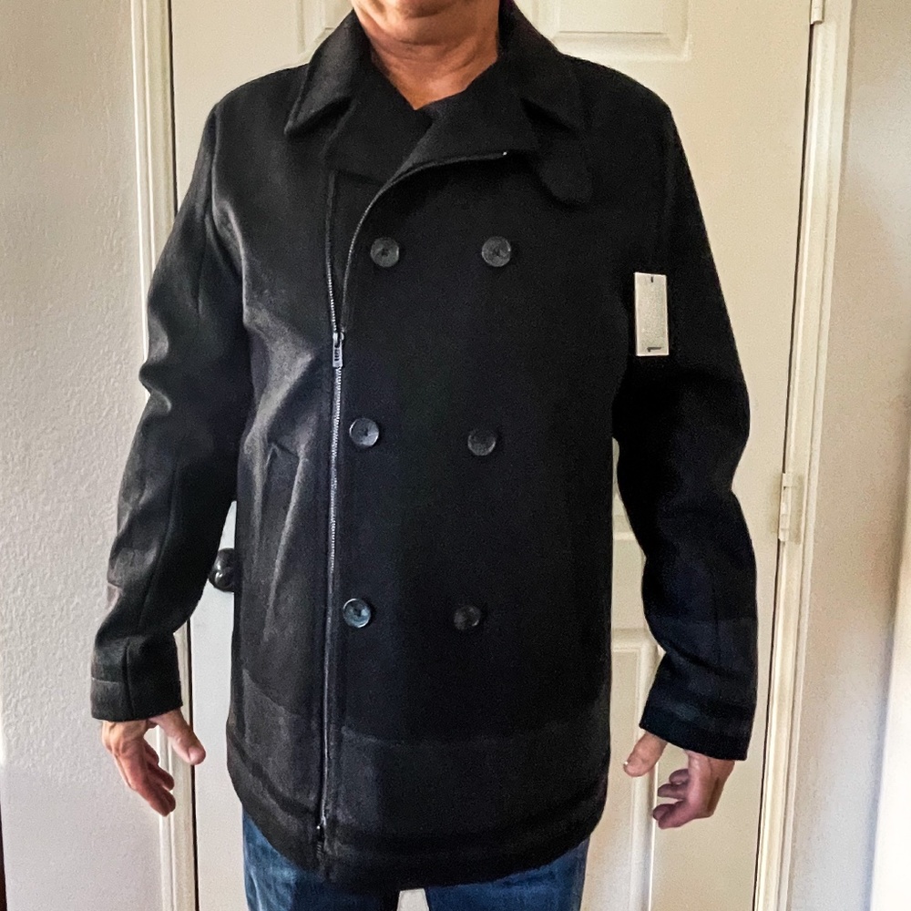 NWT Calvin Klein Wool Blend Coat